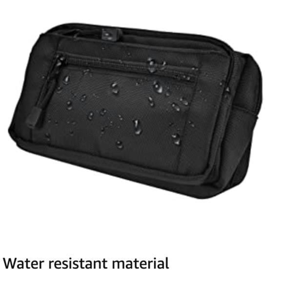 *NWT* Belt Bag Fanny Pack Crossbody Bag for Plus and Regular Size Unisex Black - Picture 7 of 10